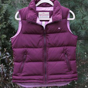 Aeropostale Down Puffer Vest with Butterfly